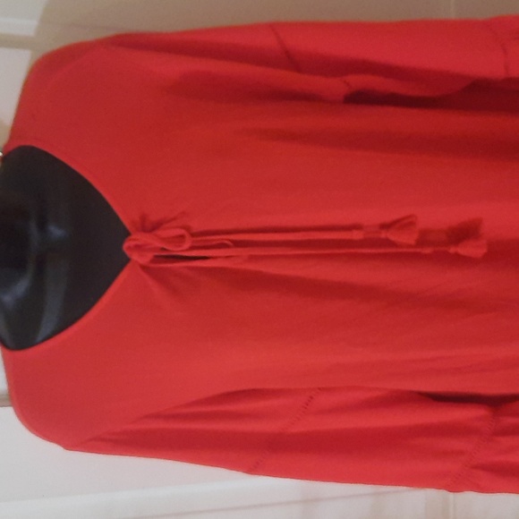 Crown & Ivy Tunic Dress - Woman's Red Dress Size Large - Picture 7 of 12